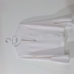 & Other Stories White Shirt with flared sleeves